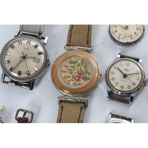 254 - An assortment of various vintage wristwatches etc.