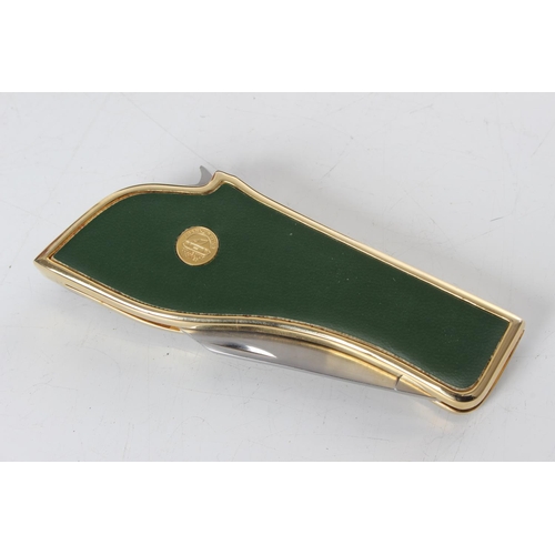 259 - A Franklin Mint novelty pocket knife, 'Smith & Wesson - .44 Caliber'.