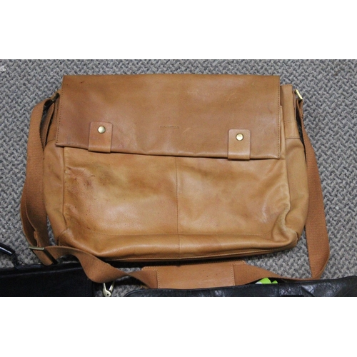 360 - 3 leather briefcases/ bags.