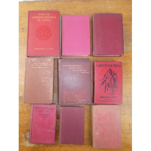 173 - A collection of vintage and antique books to include 'Murder Minus Motive' by James Corbett and more... 