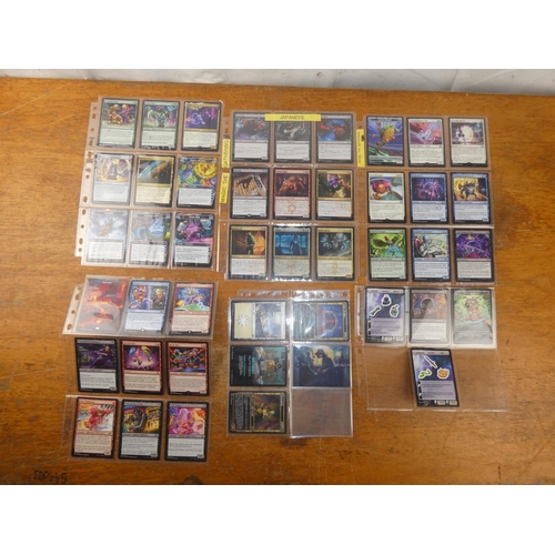 90 - A lot of assorted Pokemon Trading Cards to include Japanese Magic the Gathering and more.