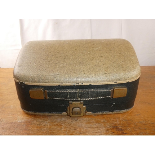 221 - A vintage cased Remington typewriter