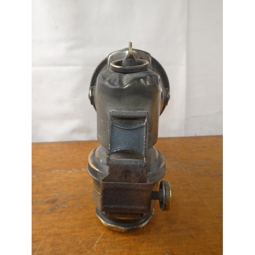 246 - A vintage Joseph Lucas carbide lamp.