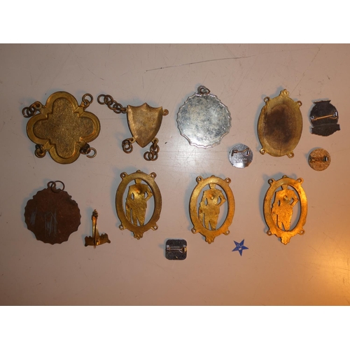 160 - A collection of Masonic Order badges etc.