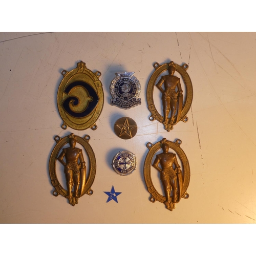 160 - A collection of Masonic Order badges etc.