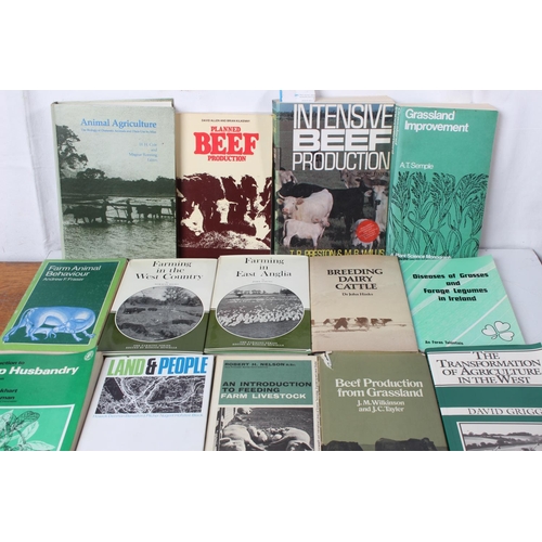 269 - A collection of vintage farming interest books.