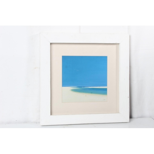 338 - A framed print 'Yacht Passing' by John Miller.