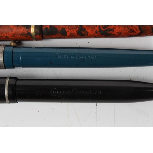 341 - A large lot of collectors pens to include Conway Stewart, The Burnham, Swan, Parker, Sheaffer and lo... 