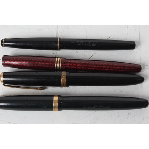 341 - A large lot of collectors pens to include Conway Stewart, The Burnham, Swan, Parker, Sheaffer and lo... 