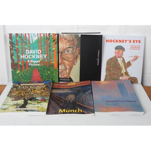 349 - A lot of art interest books including 'Masterworks - Van Gogh' book by Nathaniel Harris, a large boo... 