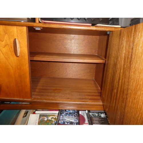 108 - A vintage/ Mid Century sideboard/ credenza, in need of some restoration.