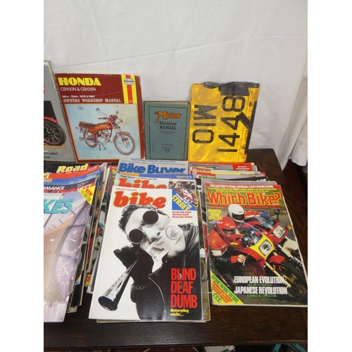 112 - A collection of motorbike magazines to include Motorcycle International, High Performance, Bike and ... 