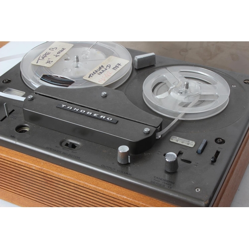 24 - A vintage Tandberg reel to reel player.