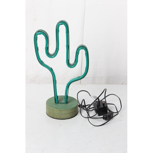 63 - A 'Cactus' shaped lamp.