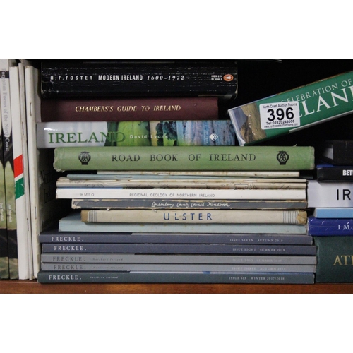 396 - A large collection of Irish related history books to include AA Road Book of Ireland, New Ireland Fo... 