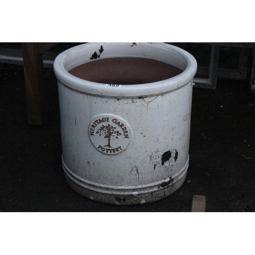 469 - A Heritage Garden Pottery plant pot, measuring 34cm.