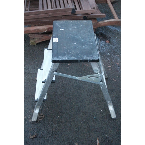 470 - A folding stepladder.