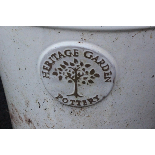 497 - A Heritage Garden Pottery plant pot measuring 39cm.