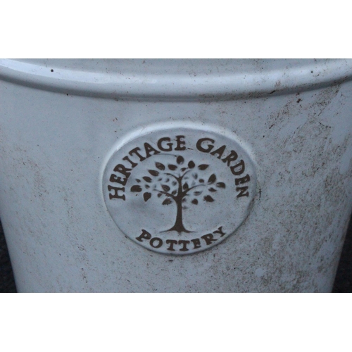 499 - A Heritage Garden Pottery plant pot measuring 38cm.