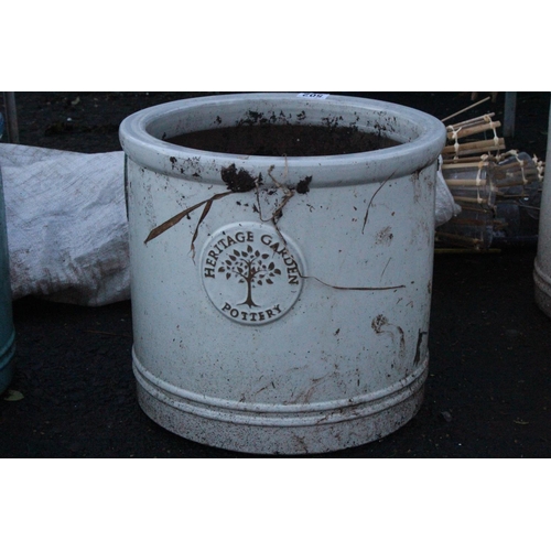 502 - A Heritage Garden Pottery plant pot, measuring 34cm.