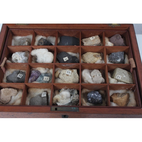 402 - A stunning mineral specimen box.