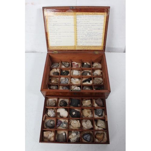 402 - A stunning mineral specimen box.