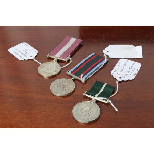 45 - A Pakistan Independence 'Feroze Shah FC358' military medal and two others.