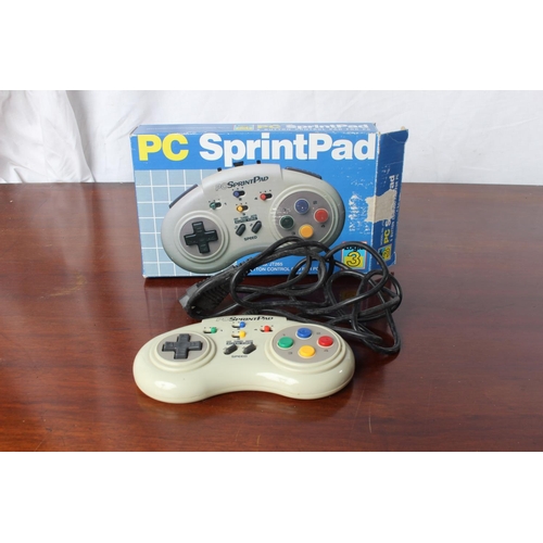 57 - A Logic 3 PC SprintPad game, model JT265 and six XBOX console games.