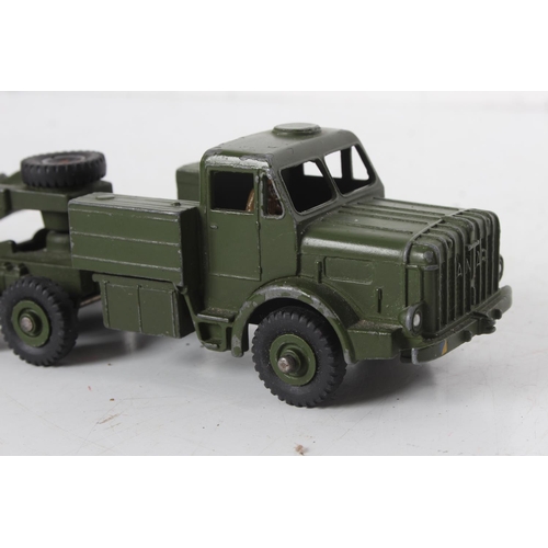 84 - A vintage Dinky tank transporter.