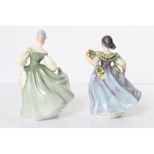 87 - A Royal Doulton 'Fair Lady' HN2193 figure and a Petite Ladies 'Kathy' figure.