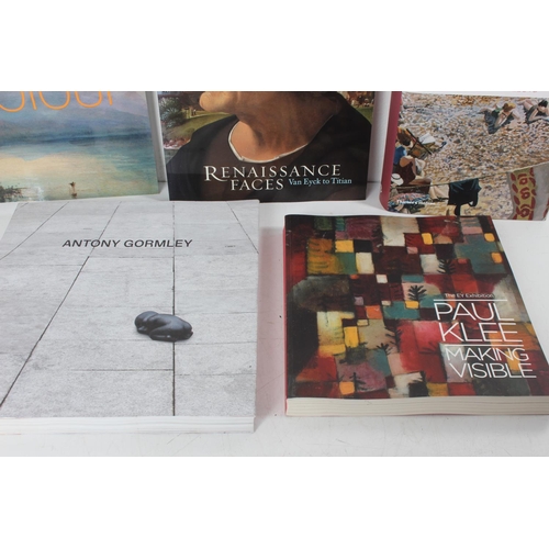 155 - A collection of Art reference books, to include an Anthony Gormley exhibition catalogue & more.