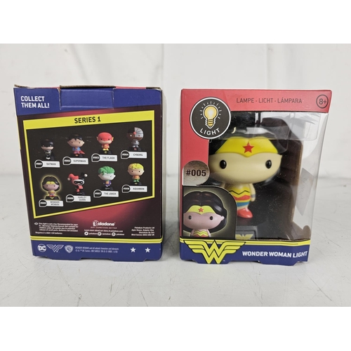 152 - 2 boxed DC Wonder Woman lights.