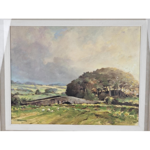 161 - A stunning original oil on board painting by Irish Artist, James McKendry, 'Near Glarryford, Co Antr... 