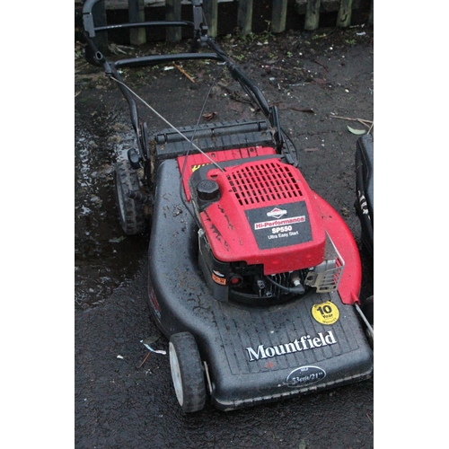 506 - A Mountfield petrol lawnmower.