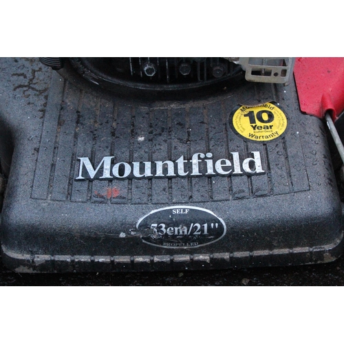 506 - A Mountfield petrol lawnmower.