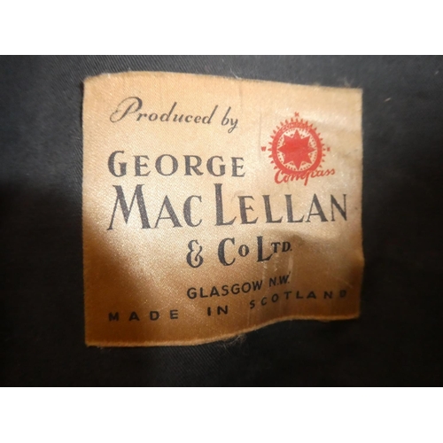 450 - A vintage RIC/ RUC George Mac Lellan and Co weather proof cloak, made in Scotland.