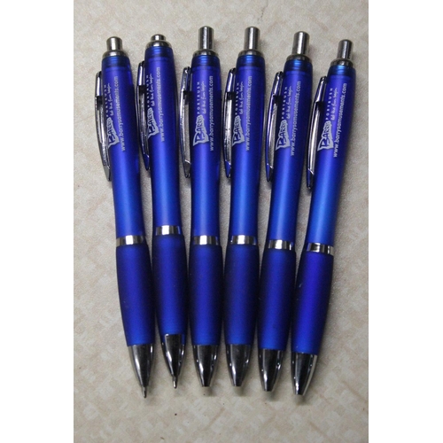 1500 - 20 'Barry's Portrush' pens with logo.