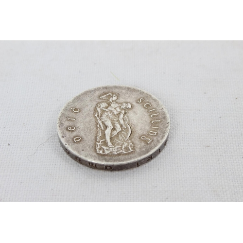 88 - An Irish 1966 Padraig Pearse silver shilling.