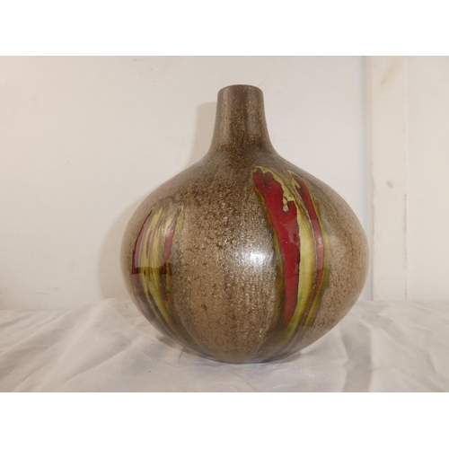 111 - A large glazed vase.