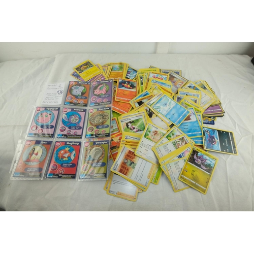 138 - A Pokemon Sword & Shield Vivid Voltage trading card game box and a mixed lot of Pokemon trading card... 