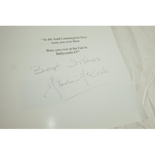 161 - A signed copy of Auld Lammas Fair Photographs by Alastair McCook.