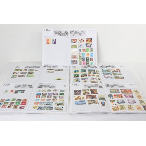 259 - Five World Stamp Albums and stamps.