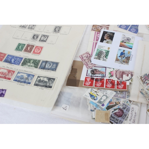 292 - A lot of Great Britain Queen Elizabeth II pre-decimal unused and used postage stamps.