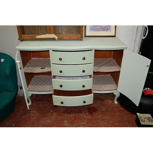 356 - A vintage/ antique upcycled sideboard.