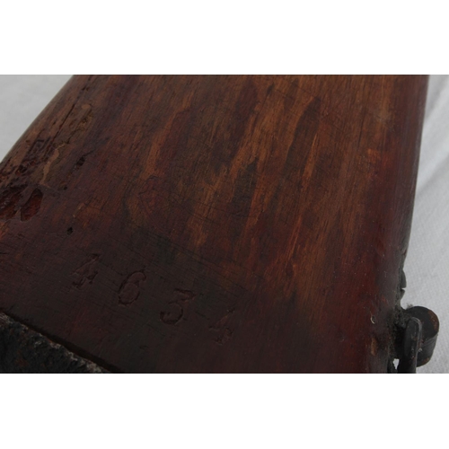 367 - An antique Vetterli rifle with faint UVF STAMP TO STOCK.