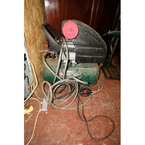 143 - A Parkside air compressor.