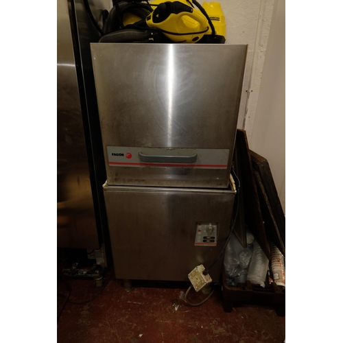 163 - A commercial Fagor dishwasher. (untested)