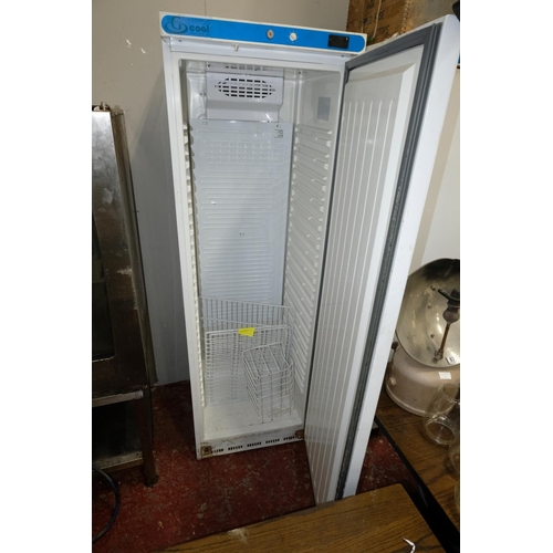 77 - A commercial freezer. (untested) 187x 79cm