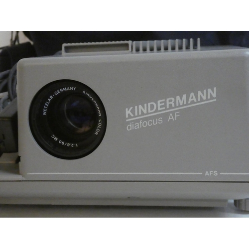 84 - A vintage Kindermann slide projector.