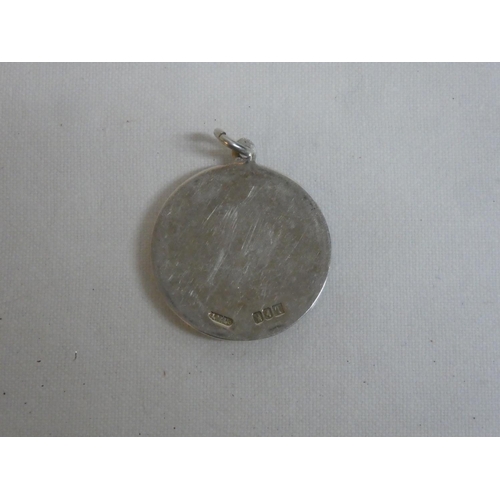 199 - A stunning sterling silver Irish Dancing medal.